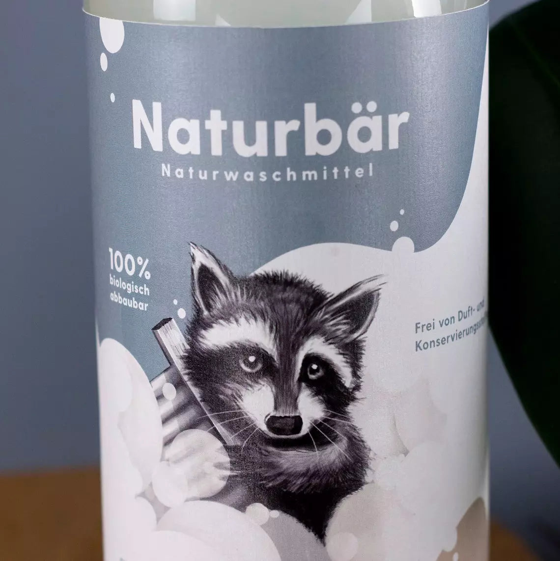 Naturbär Waschmittel 1 Liter Glasflasche